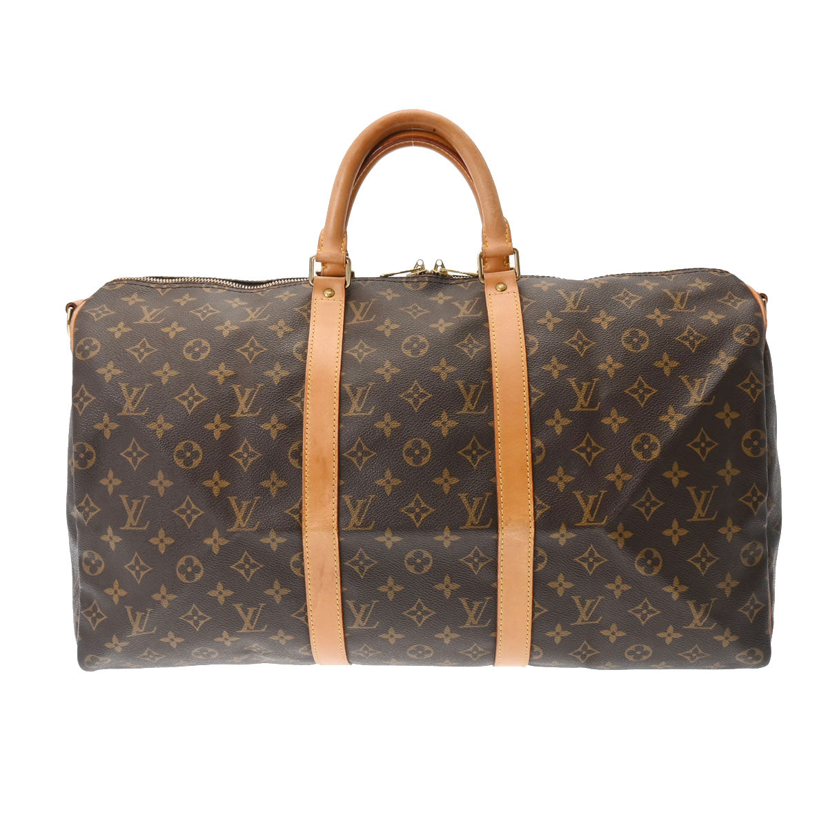 LOUIS VUITTON ルイヴィトン モノグラム キーポル バンドリエール 50 ブラウン M41416 ユニセックス モノグラムキャンバス ボストンバッグ Bランク 中古 