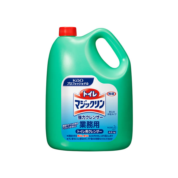 KAO 業務用トイレマジックリン 強力クレンザー4.5L 1本 F803614