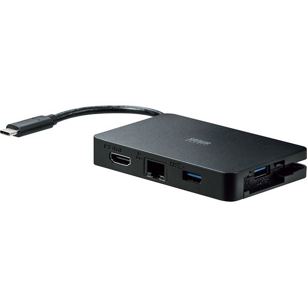 サンワサプライ USB Type C-マルチ変換アダプタ (4K60Hz) AD-ALCMH60L 1個