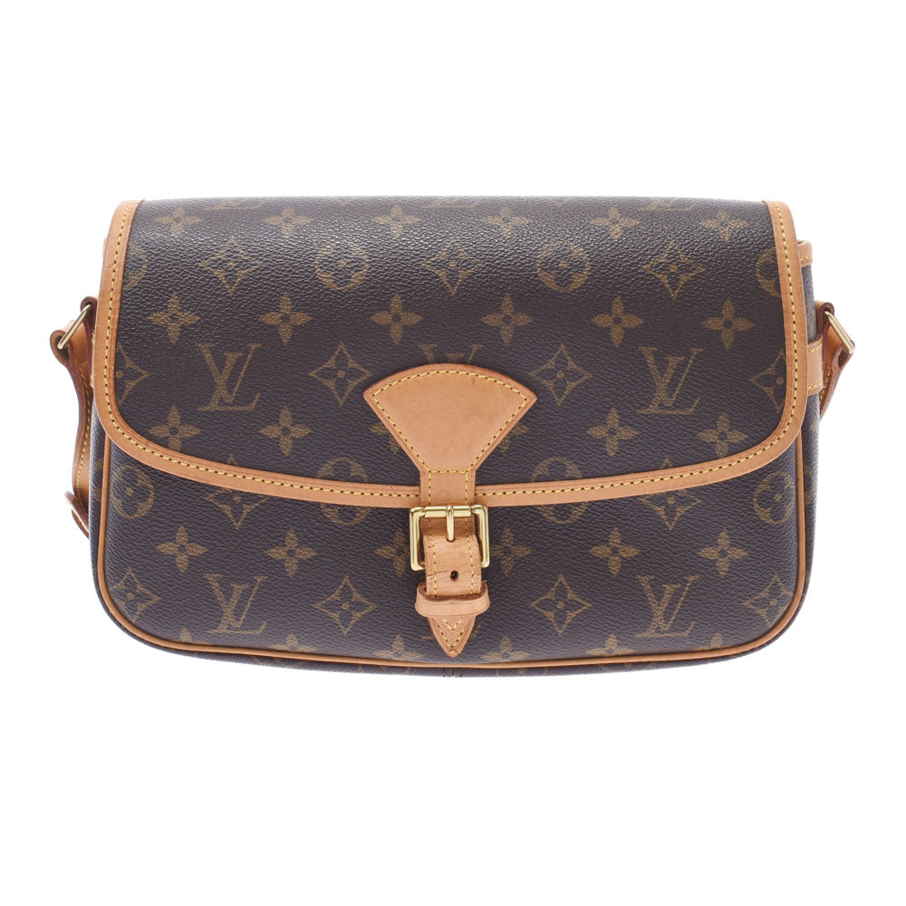 LOUIS VUITTON ルイヴィトン モノグラム ソローニュ ブラウン M42250 ユニセックス モノグラムキャンバス ショルダーバッグ ABランク 中古 