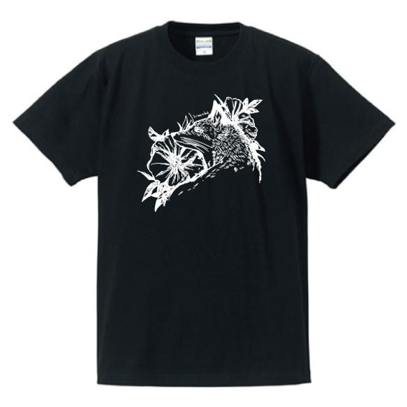 【おしゃれ】オリジナルデザインTシャツ【キタキツネデザイン】