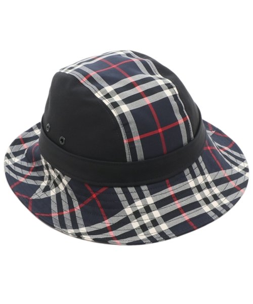 バーバリー ハット 帽子 バケットハット ネイビー メンズ レディース BURBERRY 8058583 A1960