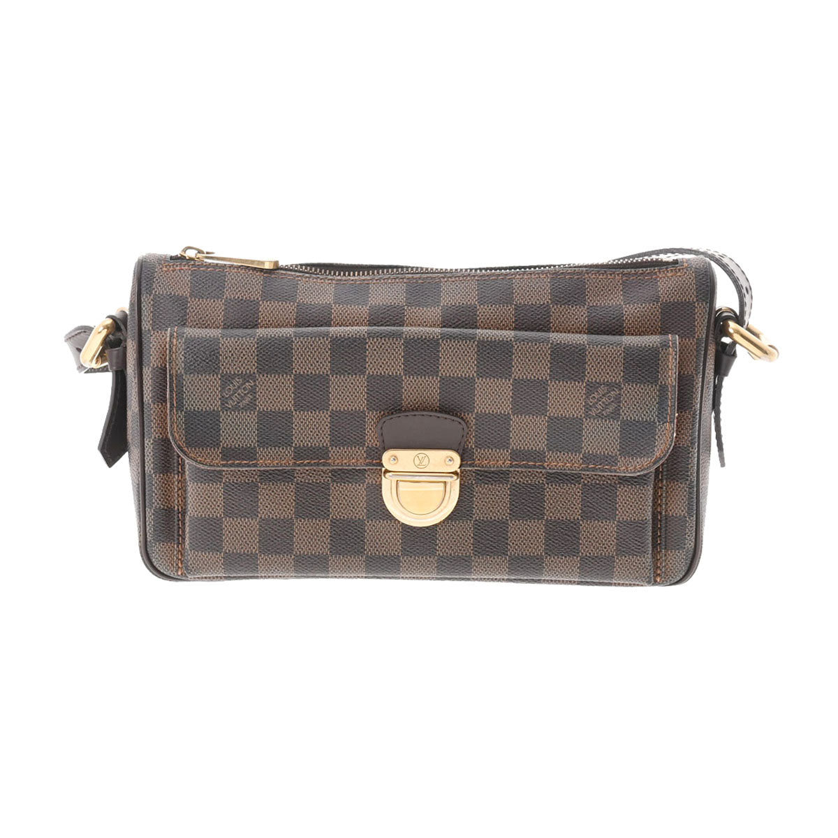 LOUIS VUITTON ルイヴィトン ラヴェッロGM ブラウン N60006 レディース ダミエキャンバス ショルダーバッグ Bランク 中古 