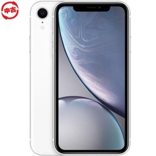 【中古】Apple iPhoneXR 128GB MT0J2J/A SIMフリー ホワイト