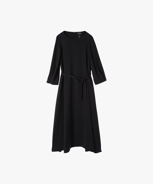 WEB限定 WU91 ROBE エーラインタックスリーブドレス