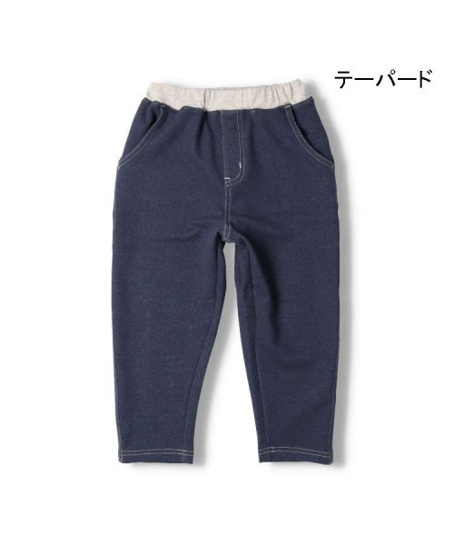 【子供服】 crescent (クレセント) デニムニットロングパンツ 80cm～130cm N13003