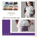 【受注製作】bijou tile shoulder bag(GRAPE)