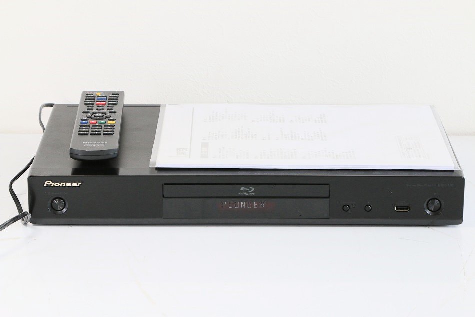 Pioneer ブルーレイディスクプレーヤー 3D対応 SACD対応 ブラック BDP-170-K 【中古品】