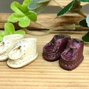 森き　丸ワラビーシューズ　一足　miniature boots.