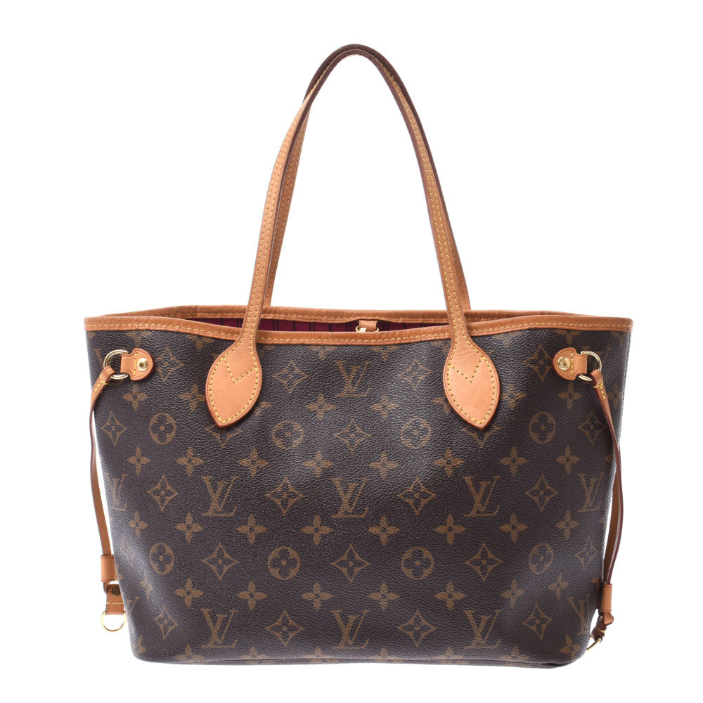 LOUIS VUITTON ルイヴィトン モノグラム ネヴァーフル PM フューシャ M41245 レディース モノグラムキャンバス ハンドバッグ Bランク 中古 