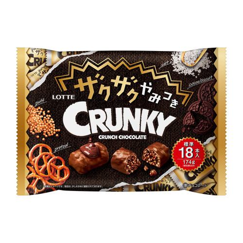 ロッテ CRUNKYざくざくやみつきクランキー 174g