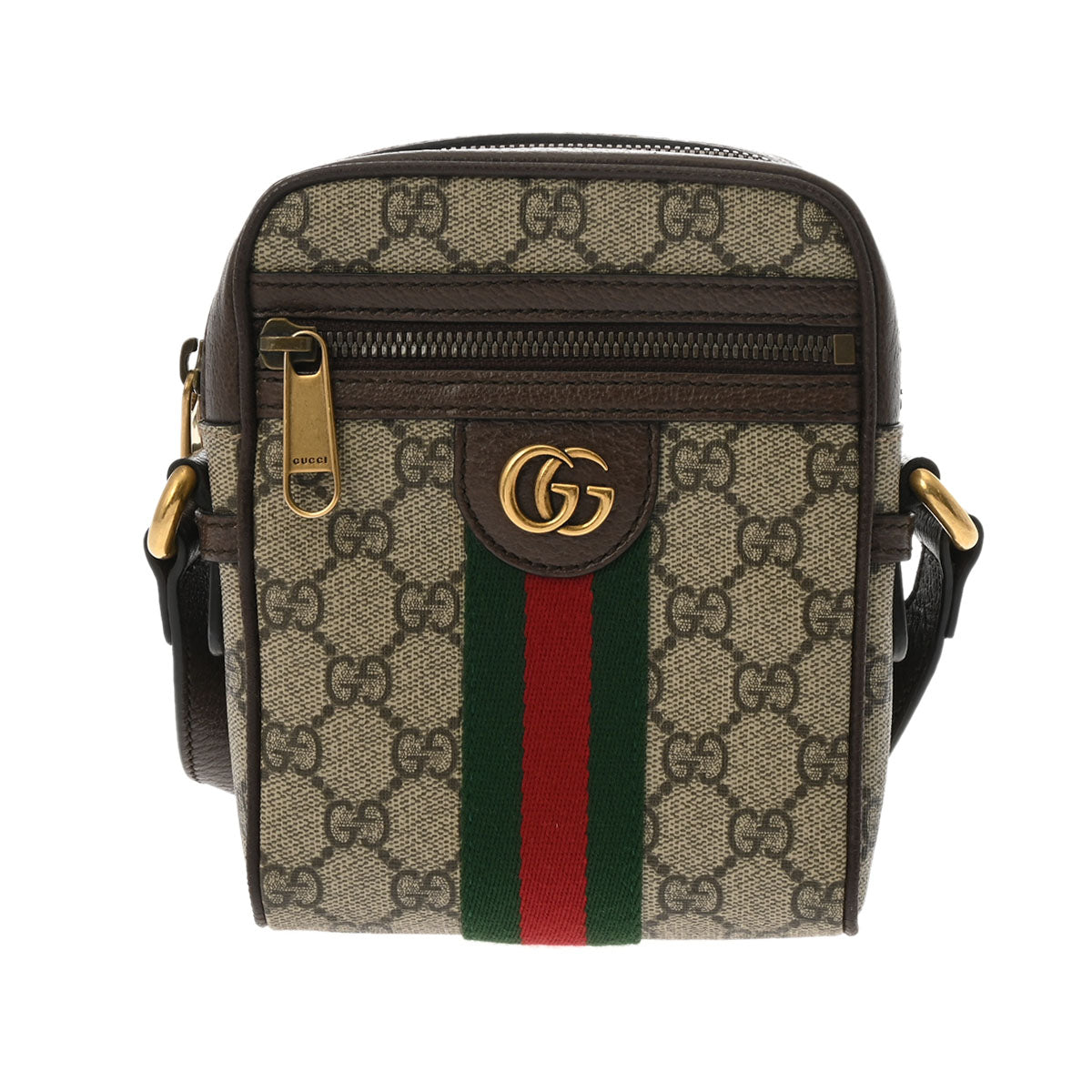 GUCCI グッチ オフィディア  ベージュ 598127 レディース PVC ショルダーバッグ Aランク 中古 