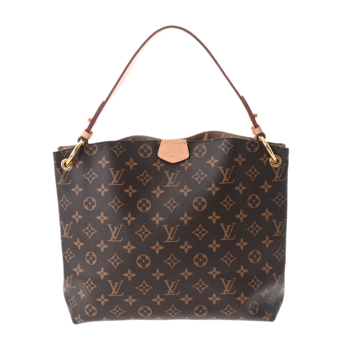 LOUIS VUITTON ルイヴィトン モノグラム グレースフル PM ベージュ M43701 レディース モノグラムキャンバス ワンショルダーバッグ Aランク 中古 