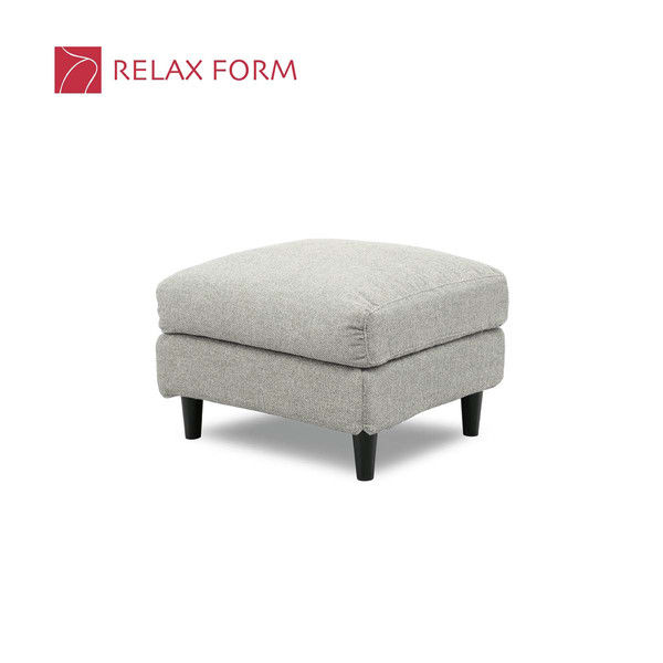 【車上渡し】RELAX FORM ベニッシモ オットマン グレージュ 1脚（直送品）