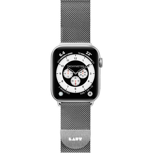 LAUT LAUT_AWS_ST_SL Apple Watch 1／2／3／4 38／40mm BAND シルバー