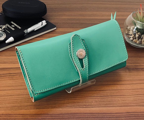 Cabbala wallet カバラウォレット　TYPE-B.  Green