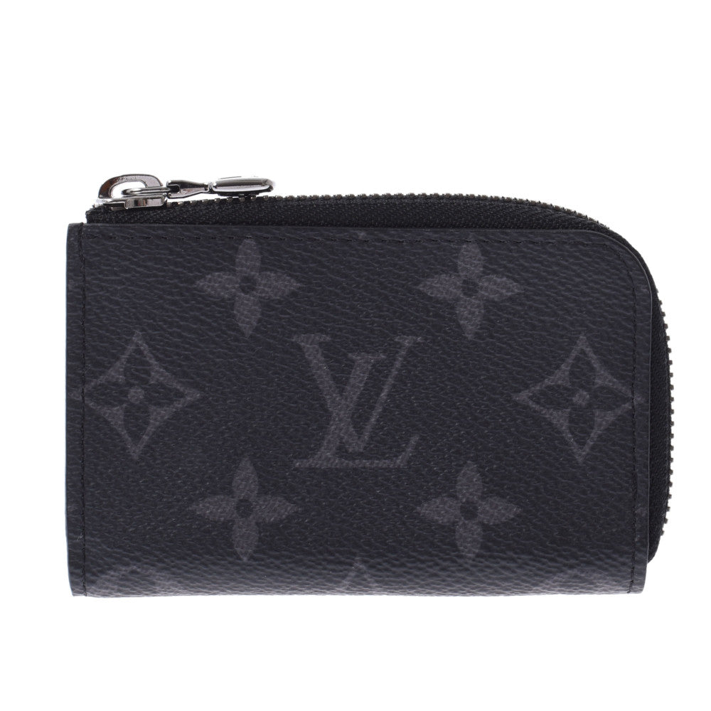 LOUIS VUITTON ルイヴィトン モノグラム エクリプス ポルトモネジュール 黒/グレー M63536 メンズ モノグラムエクリプスキャンバス コインケース ABランク 中古 