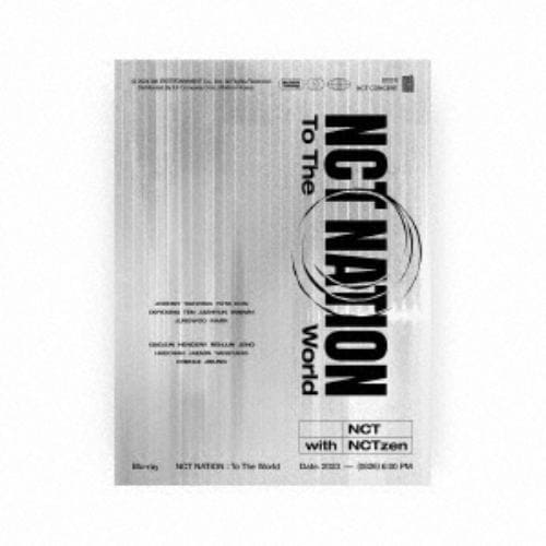 【発売日翌日以降お届け】【BLU-R】NCT NATION：To The World in INCHEON