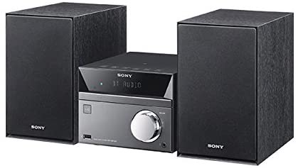 ソニー SONY マルチコネクトミニコンポ CMT-SBT40 : Bluetooth/FM/AM/ワイドFM対応 シルバー CMT-SBT40 S【中古品】