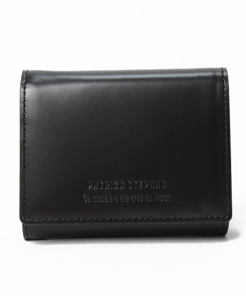 Leather trifold wallet brillant