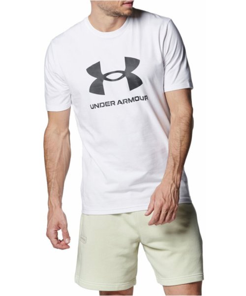 UNDER　ARMOUR アンダーアーマー UA スポーツスタイル ロゴ ショートスリーブ T シャ