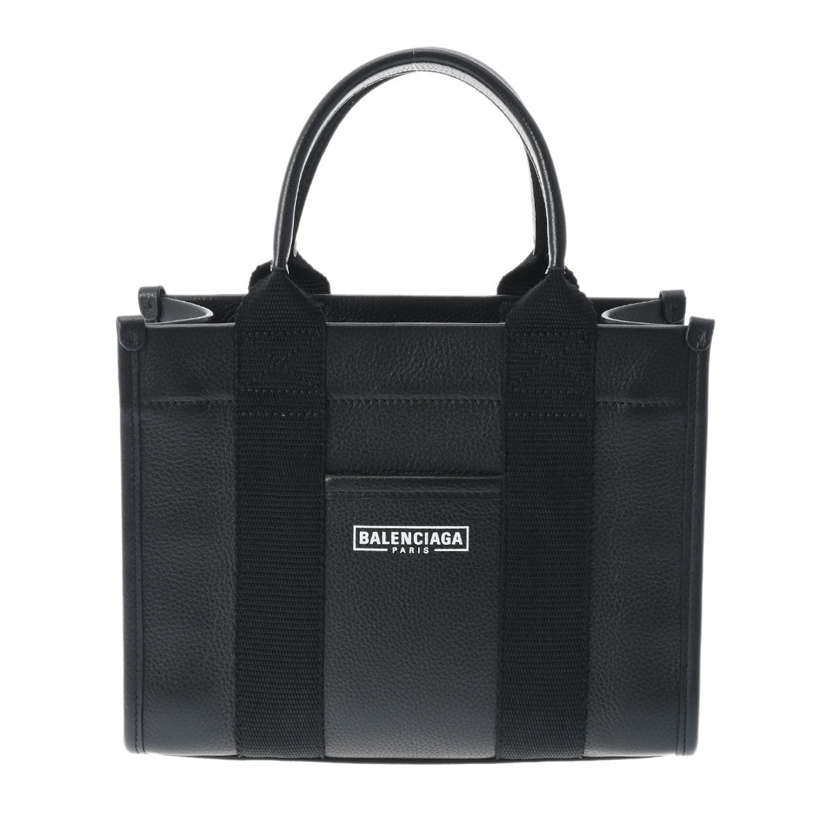 BALENCIAGA バレンシアガ ハードウェア XS 黒 シルバー金具 693662 レディース レザー 2WAYバッグ Aランク 中古 