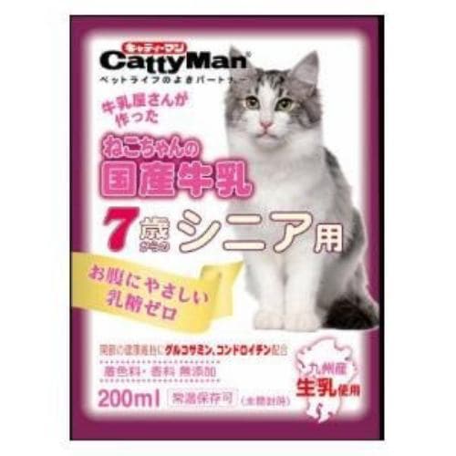 ドギーマン ねこちゃんの国産牛乳 7歳からのシニア用