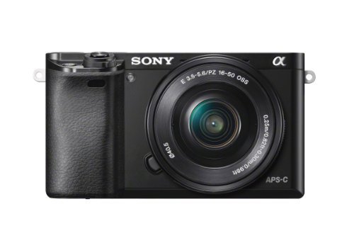 SONY ミラーレス一眼 α6000 パワーズームレンズキット E PZ 16-50mm F3.5-5.6 OSS付属 ブラック【!中古品!】