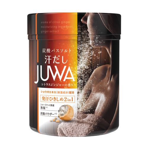 白元アース 汗だしJUWA シトラスジンジャーの香り 汗だしJUWA 500g ブラウン