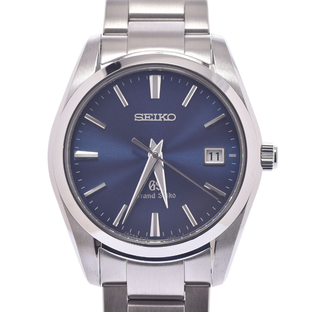 SEIKO セイコー グランドセイコー SBGX065 メンズ SS 腕時計 クオーツ 青文字盤 Aランク 中古 