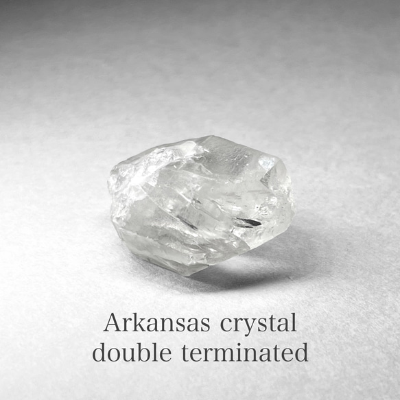 Arkansas double terminated / アーカンソー産水晶ダブルターミネーテッド A