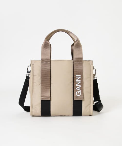 GANNI　Recycled Tech Small Tote