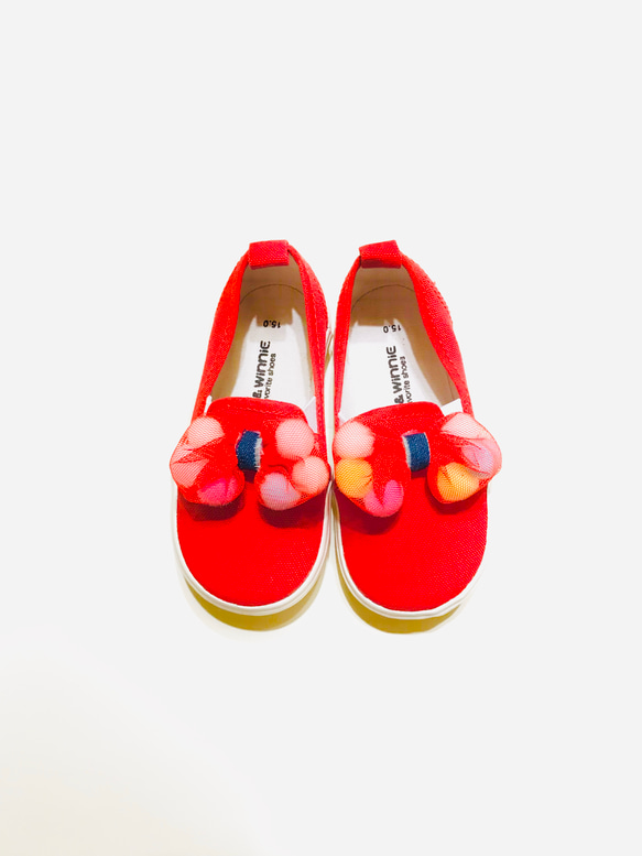 Candy ribbon slip-on キャンディリボンスリッポン