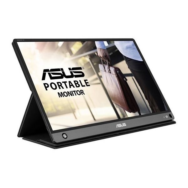 ASUS 15.6型 IPSパネル搭載液晶モニター MB16AH 1台 65-3393-89（直送品）