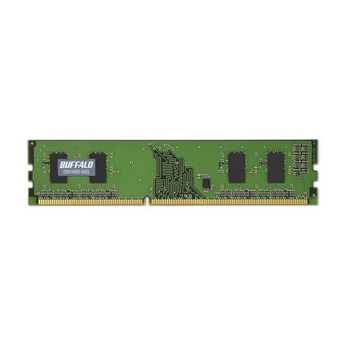 バッファロー D3U1600-X2G PC3-12800(DDR3-1600)対応240Pin DDR3 SDRAM DIMM 2GB