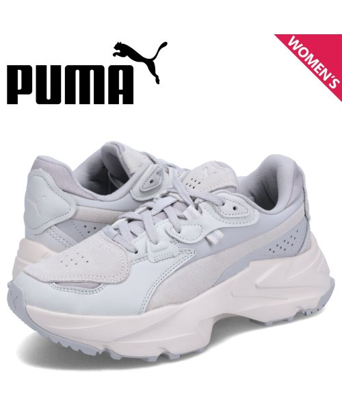 PUMA プーマ スニーカー オーキッド セルフラブ ウィメンズ レディース 厚底 ORKID SELf－LOVE WNS グレー 393211－02