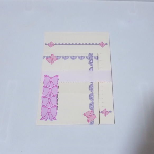 リボン２１～レターセット１点+便箋３０枚～