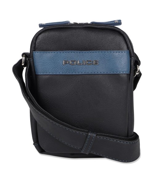 ポリス POLICE ショルダーバッグ メンズ MINI SHOULDER BAG ブラック ネイビー 黒 PA－66002