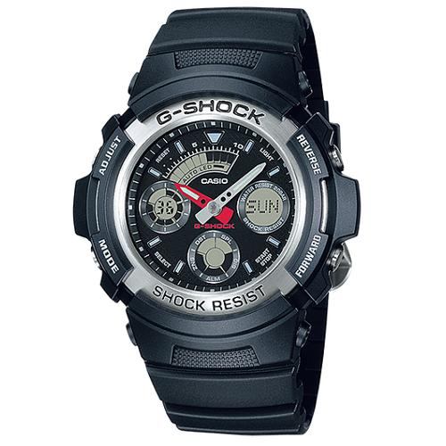 カシオ AW-590-1AJF G-SHOCK デジタル／アナログモデル