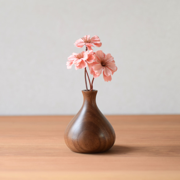 花瓶 一輪挿し 花器 おしゃれ 北欧 ギフト 結婚祝い 玄関飾り プチギフト かわいい  IZM-O1-WN