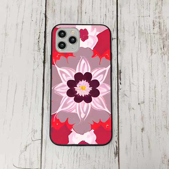 iphonecase4-6_10 iphone 強化ガラス お花(ic) アイフォン iface ケース