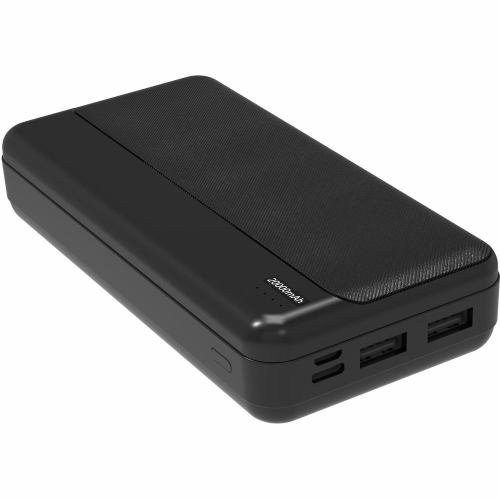 Ｔｕｎａ 超大容量モバイルバッテリー20000mAh 3ポート同時充電可能 黒 GWP-SL20A2C21B