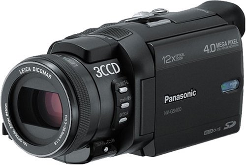 Panasonic NV-GS400K-K デジタルビデオカメラ ブラック【中古品】