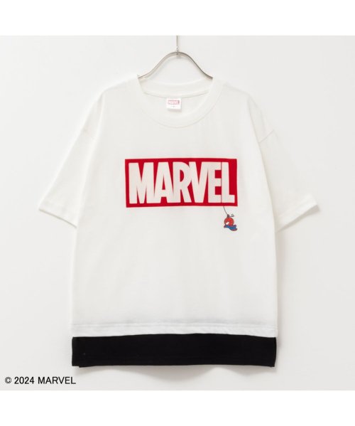 MARVEL マーベル / フロッキーTシャツ 335117202－A