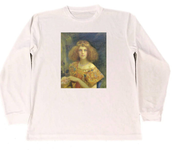 ガストン・ビュシエール　ドライ　Tシャツ　名画　絵画　アート　グッズ　Gaston Bussiere サランボー　　ロン