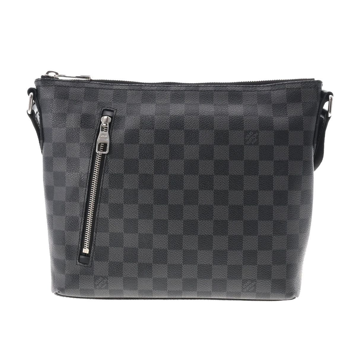 LOUIS VUITTON ルイヴィトン ダミエ グラフィット ミック PM 旧型 黒/グレー N41211 メンズ ダミエグラフィットキャンバス ショルダーバッグ ABランク 中古 