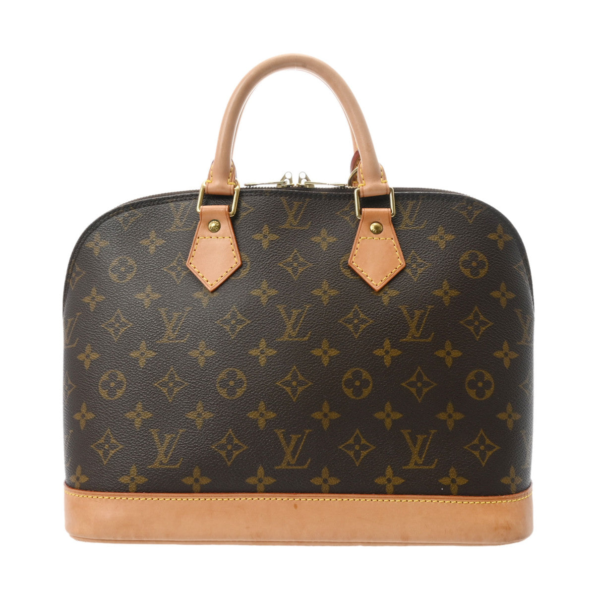 LOUIS VUITTON ルイヴィトン モノグラム アルマ PM ブラウン M51130 レディース モノグラムキャンバス ハンドバッグ ABランク 中古 