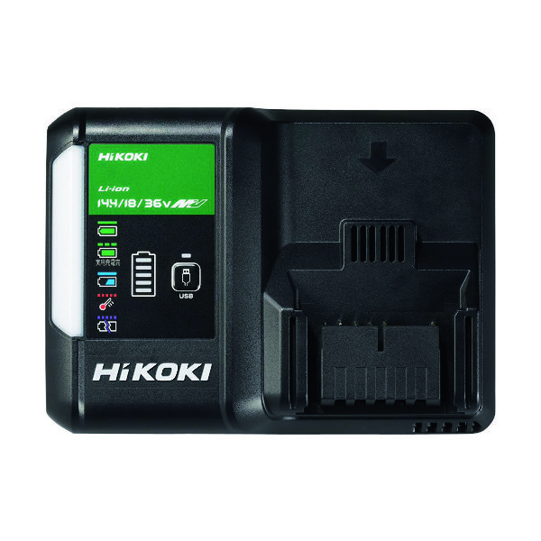 工機ホールディングス HiKOKI 急速充電器 UC18YDL2 1個 208-1261（直送品）