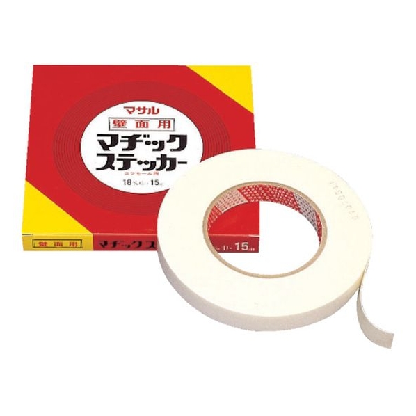 マサル工業 マヂックステッカ-(壁面用) 25mm×15m FC754GM-7848480