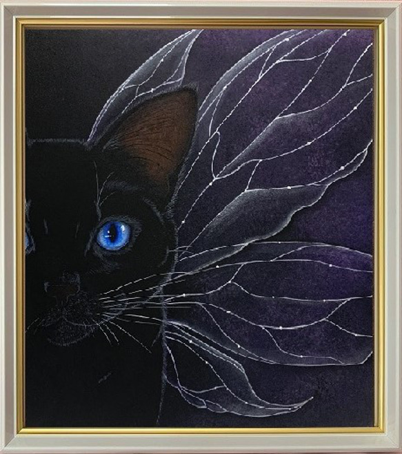 【原画】「黒の妖精」／黒猫